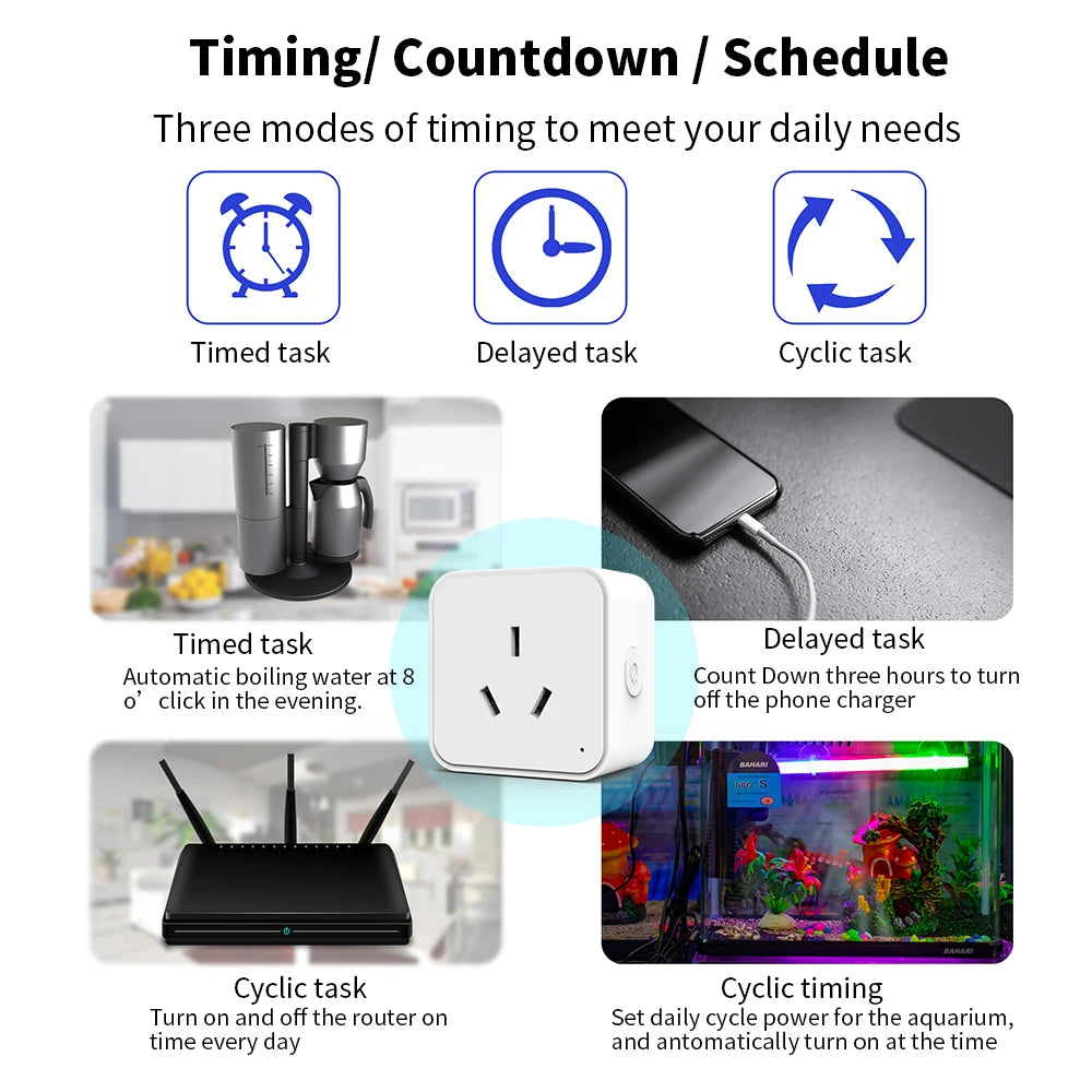 NexaBYZ Smart WiFi Power Socket (AU Plug)