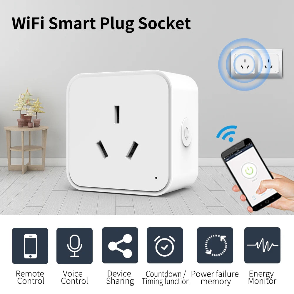 NexaBYZ Smart WiFi Power Socket (AU Plug)
