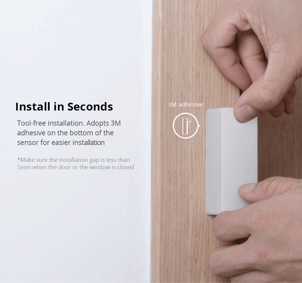 NexaBYZ Smart WiFi Window & Door Alarm Sensor
