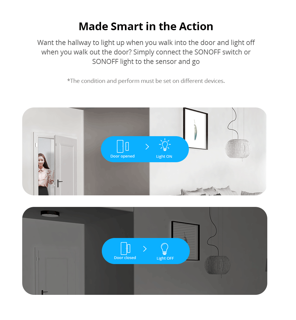 NexaBYZ Smart WiFi Window & Door Alarm Sensor