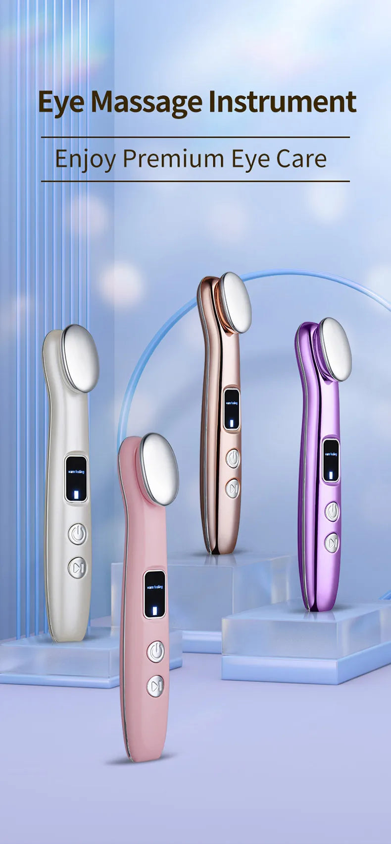 NexaBYZ Eye Massager Wand Facial