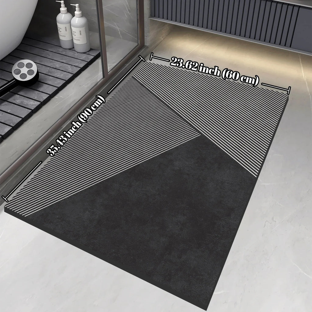 NexaBYZ HydroDry Non-Slip Bathroom Mat