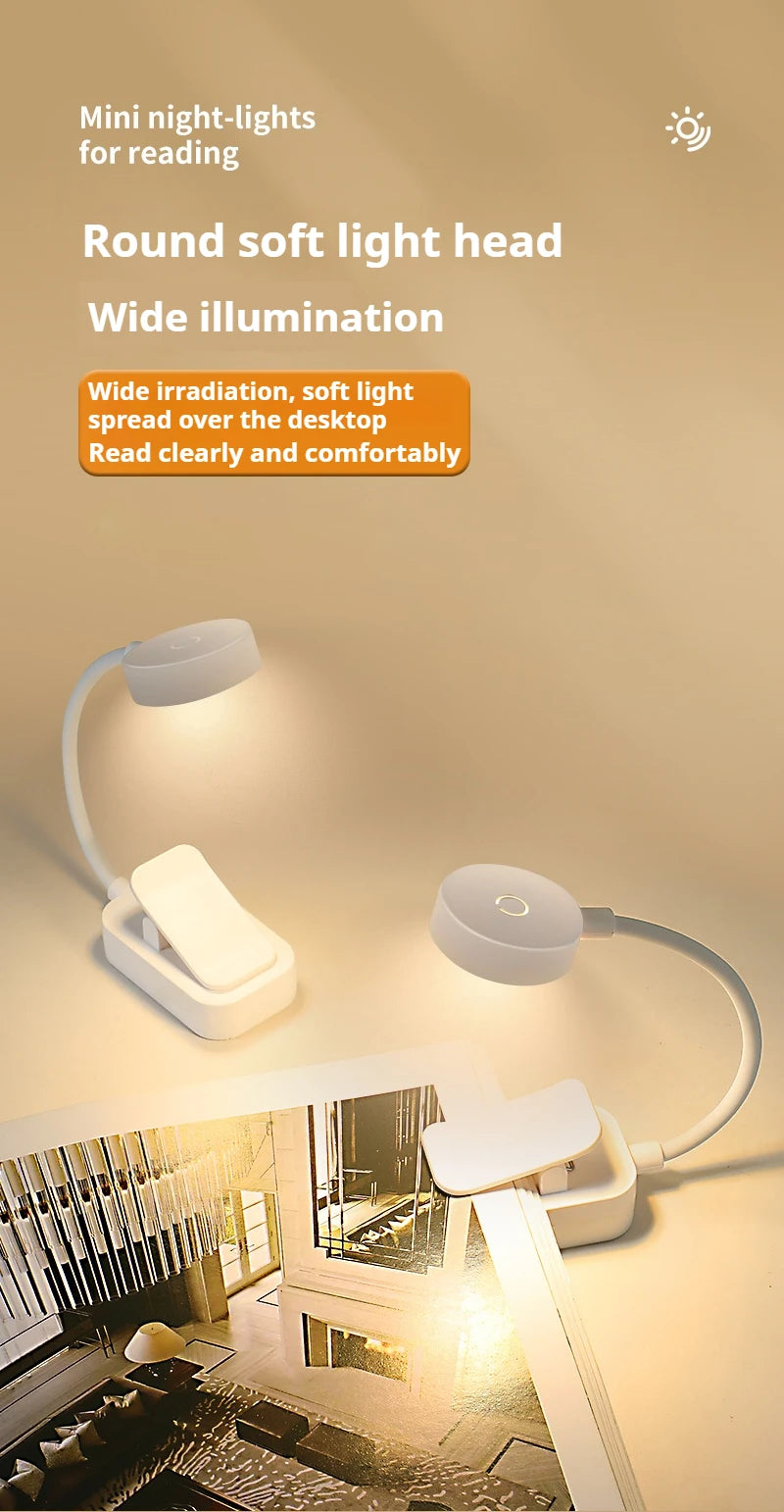 NexaBYZ Aura Mini Clip Book Light