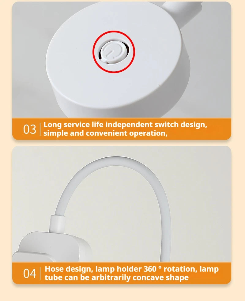 NexaBYZ Aura Mini Clip Book Light