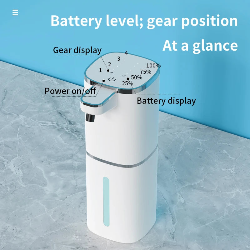 Electric Soap Dispenser Light Display