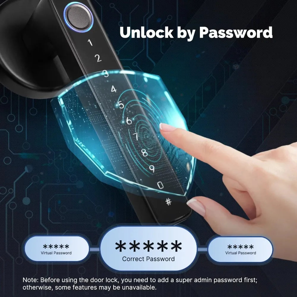 NexaBYZ TouchGuard Bluetooth Smart Door Lock
