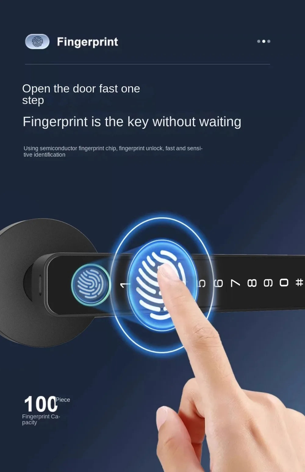 NexaBYZ TouchGuard Bluetooth Smart Door Lock