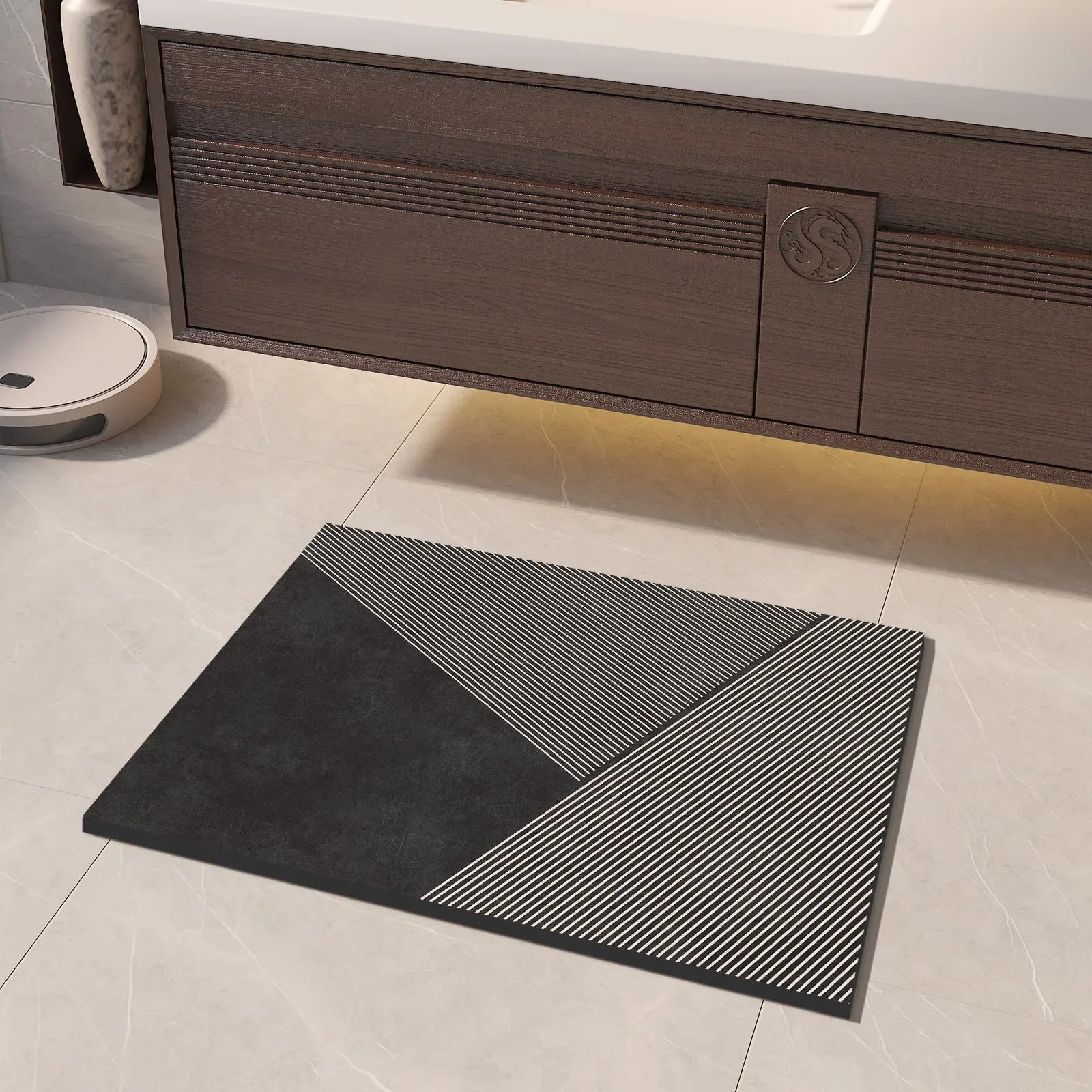 NexaBYZ HydroDry Non-Slip Bathroom Mat