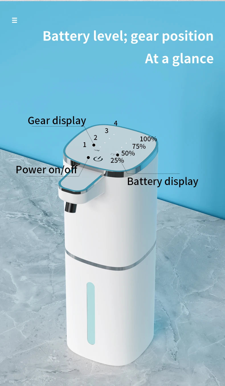 Electric Soap Dispenser Light Display