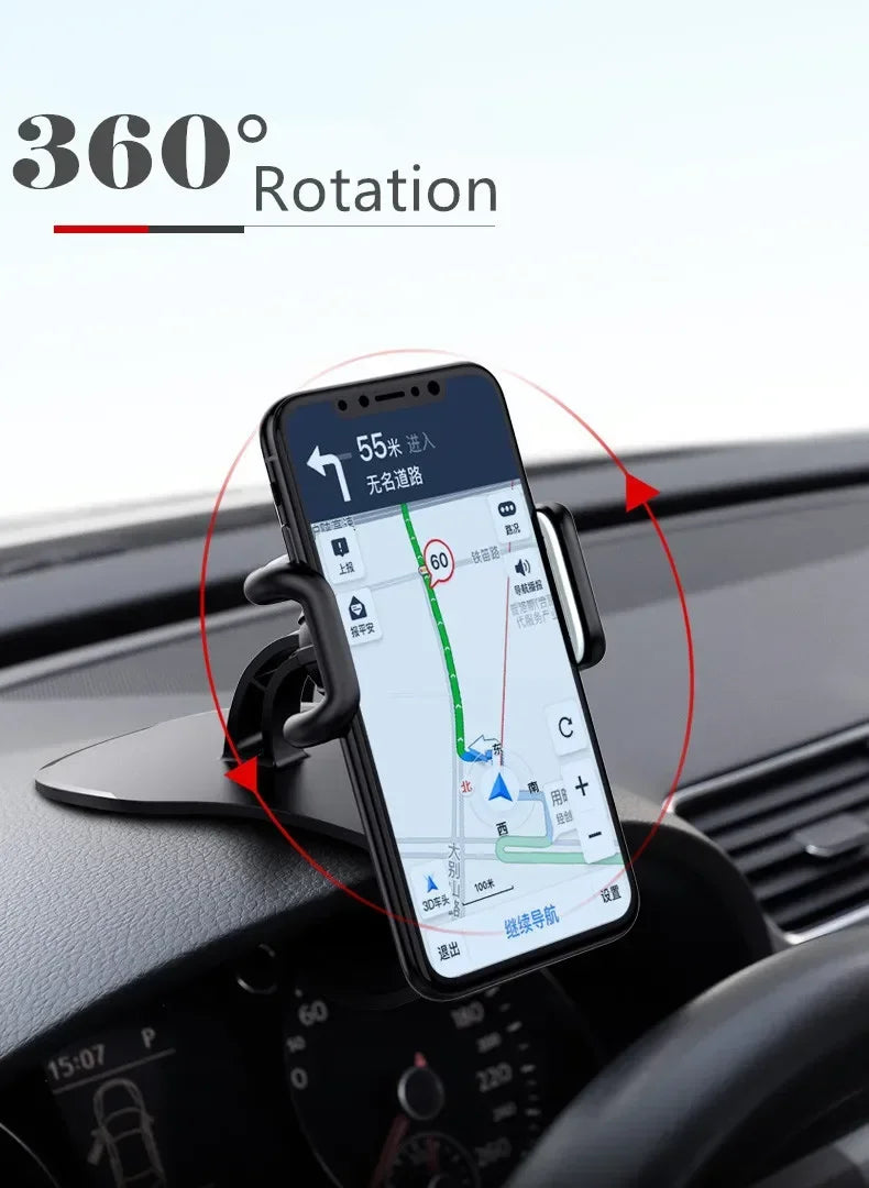 360 Rotatable Car Phone Holder Universal