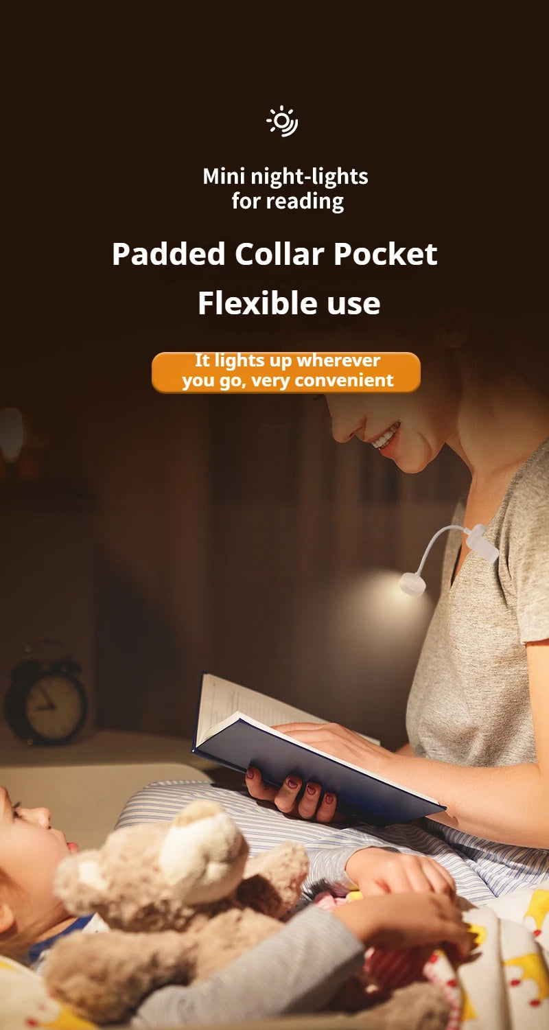 NexaBYZ Aura Mini Clip Book Light