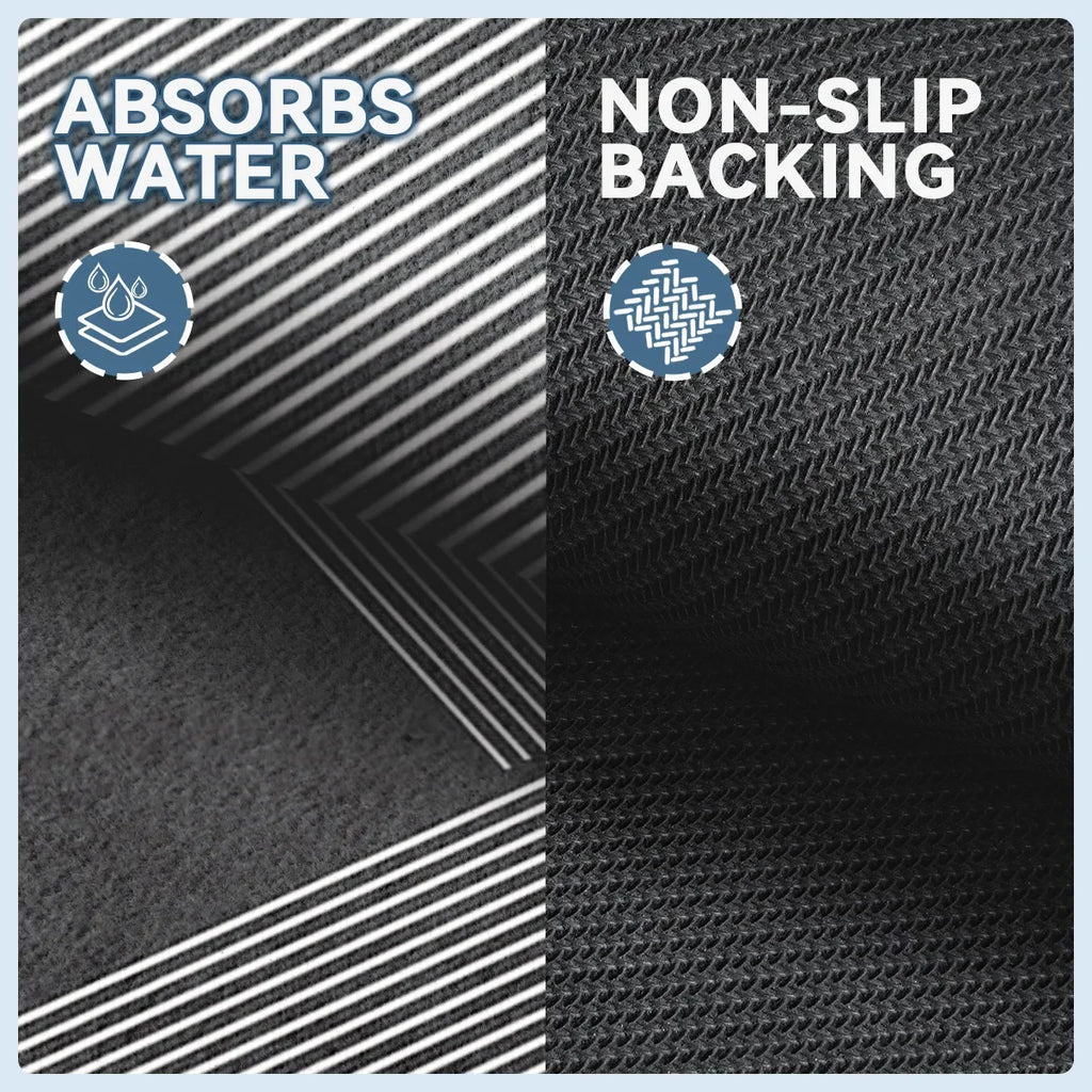 NexaBYZ HydroDry Non-Slip Bathroom Mat