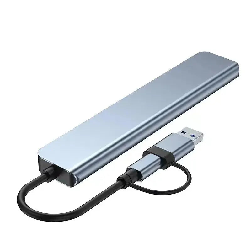 NexaBYZ Pro 8-in-2 Dual USB Hub