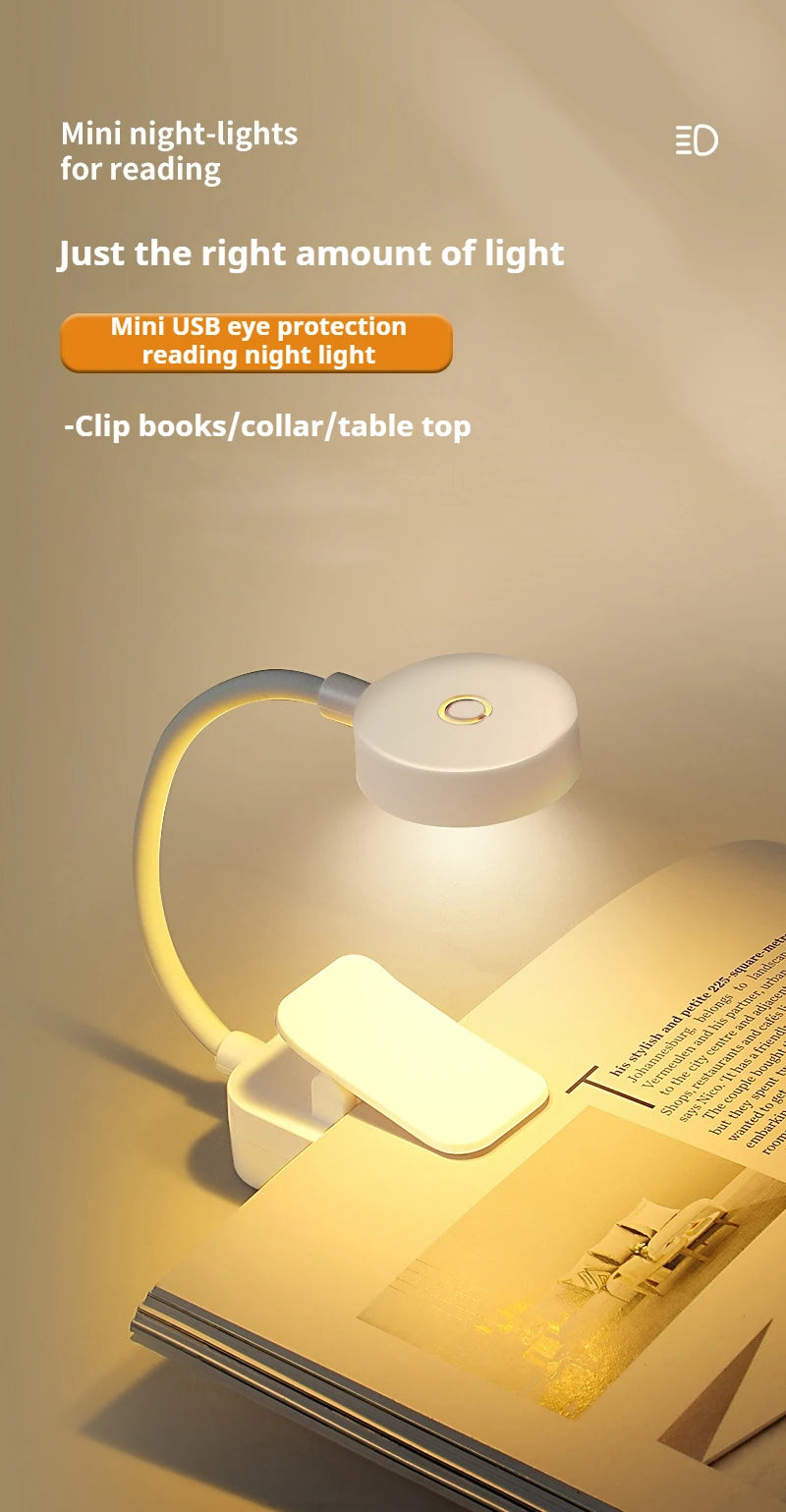 NexaBYZ Aura Mini Clip Book Light