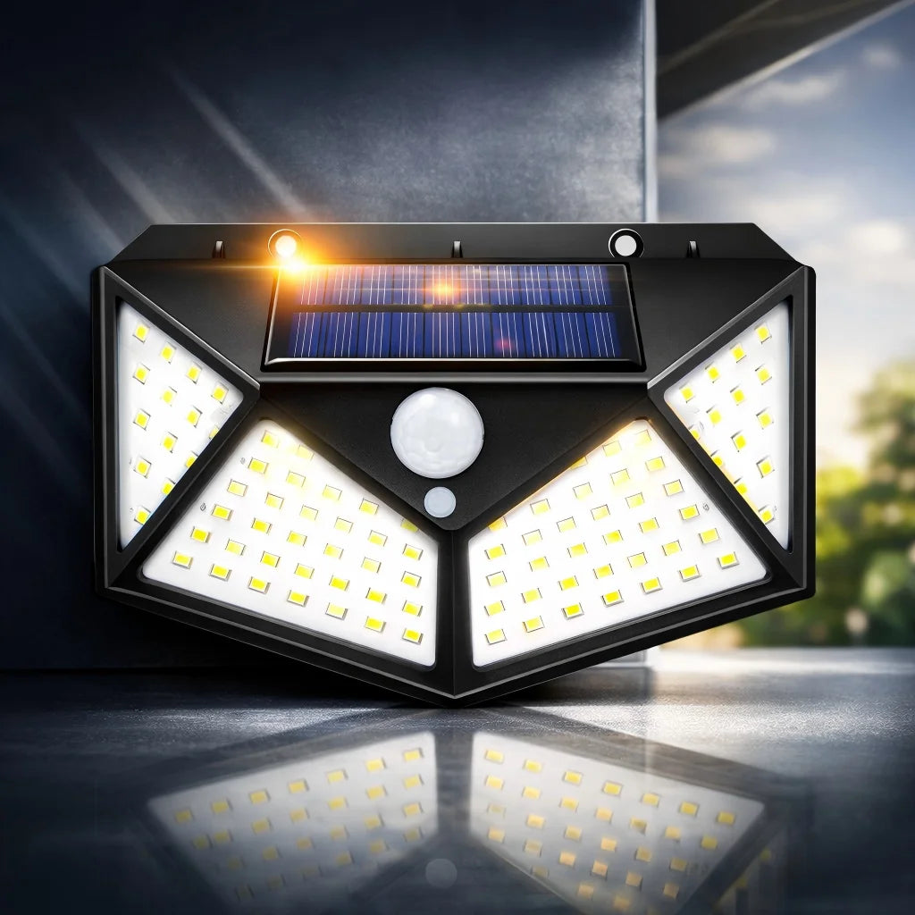 NexaBYZ SolarGuard Waterproof Motion Sensor Light