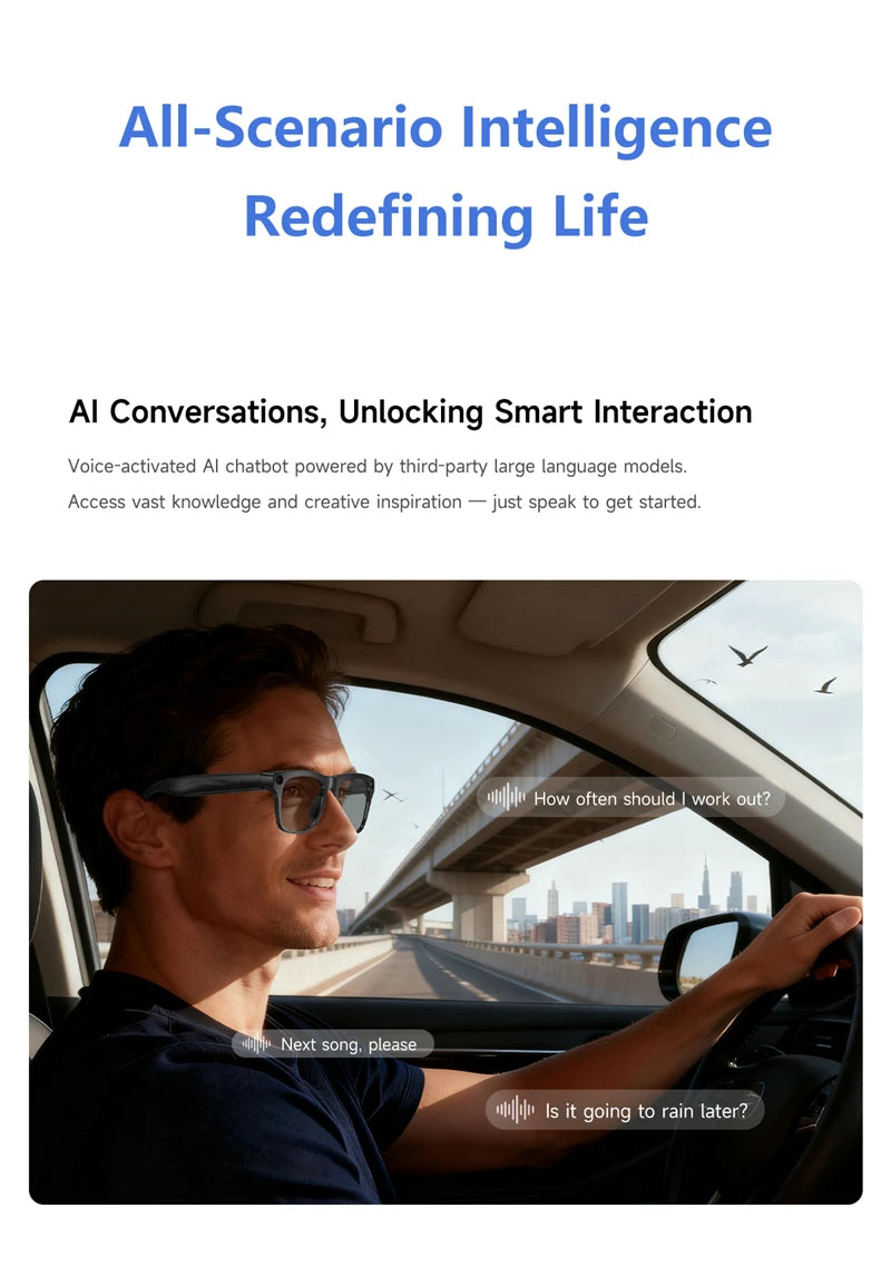 NexaBYZ VisionAI Smart Glasses