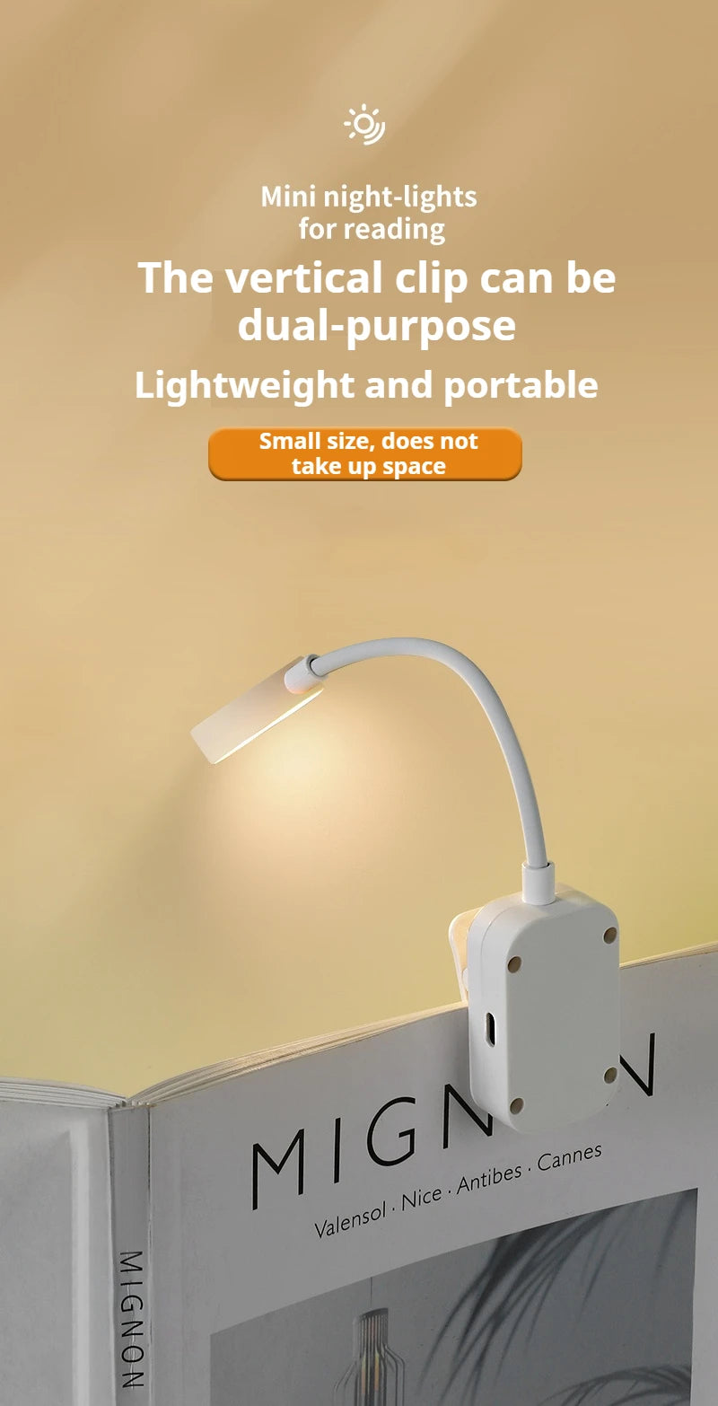 NexaBYZ Aura Mini Clip Book Light
