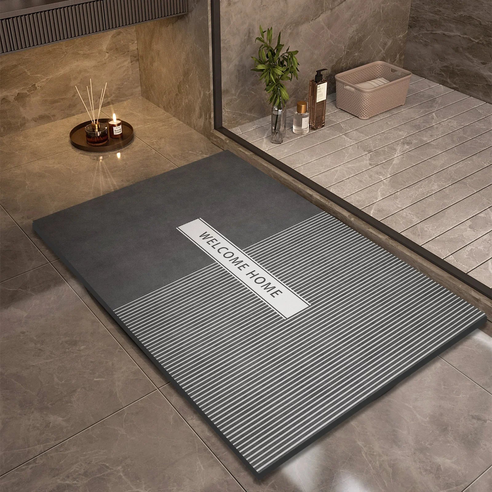 NexaBYZ HydroDry Non-Slip Bathroom Mat