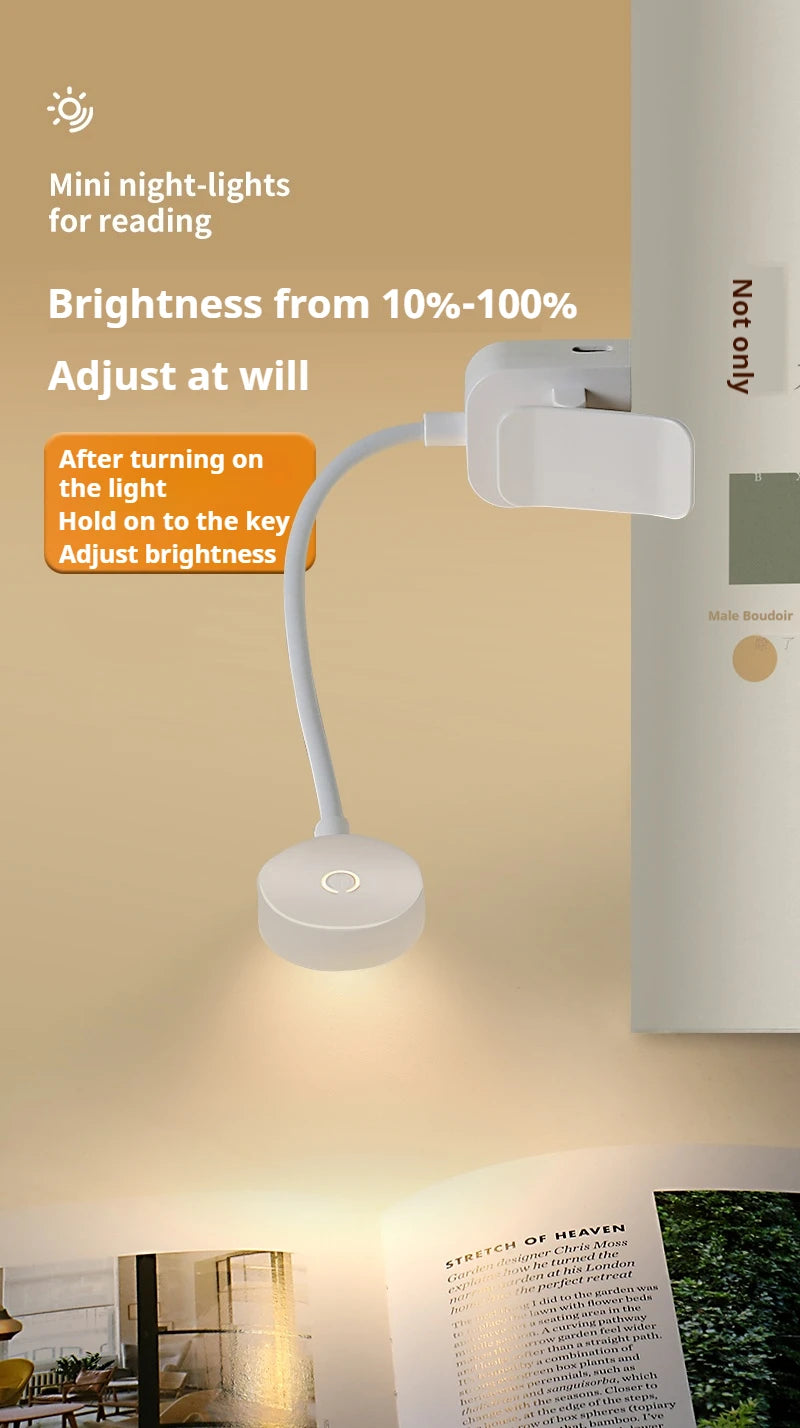NexaBYZ Aura Mini Clip Book Light