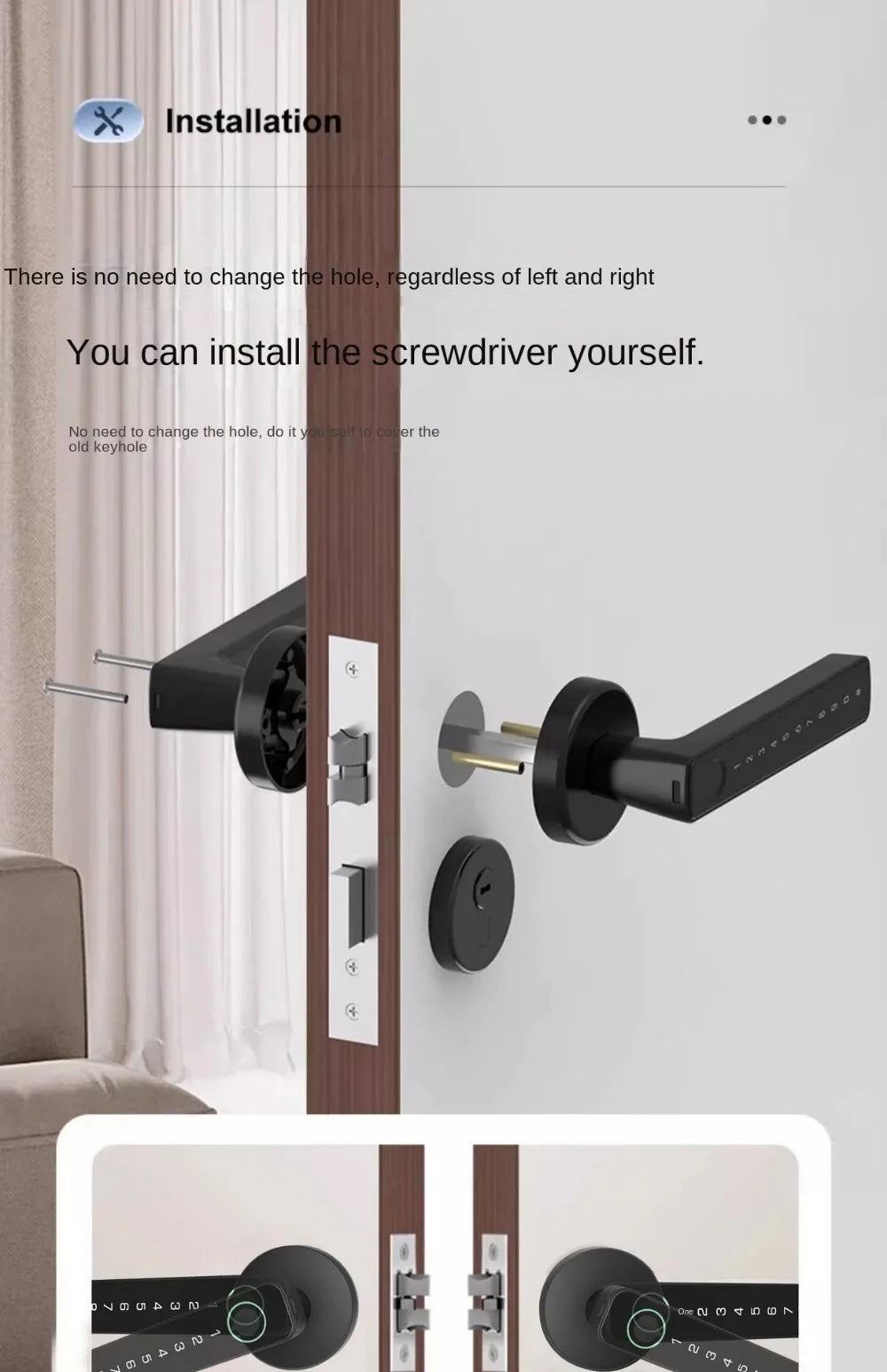 NexaBYZ TouchGuard Bluetooth Smart Door Lock