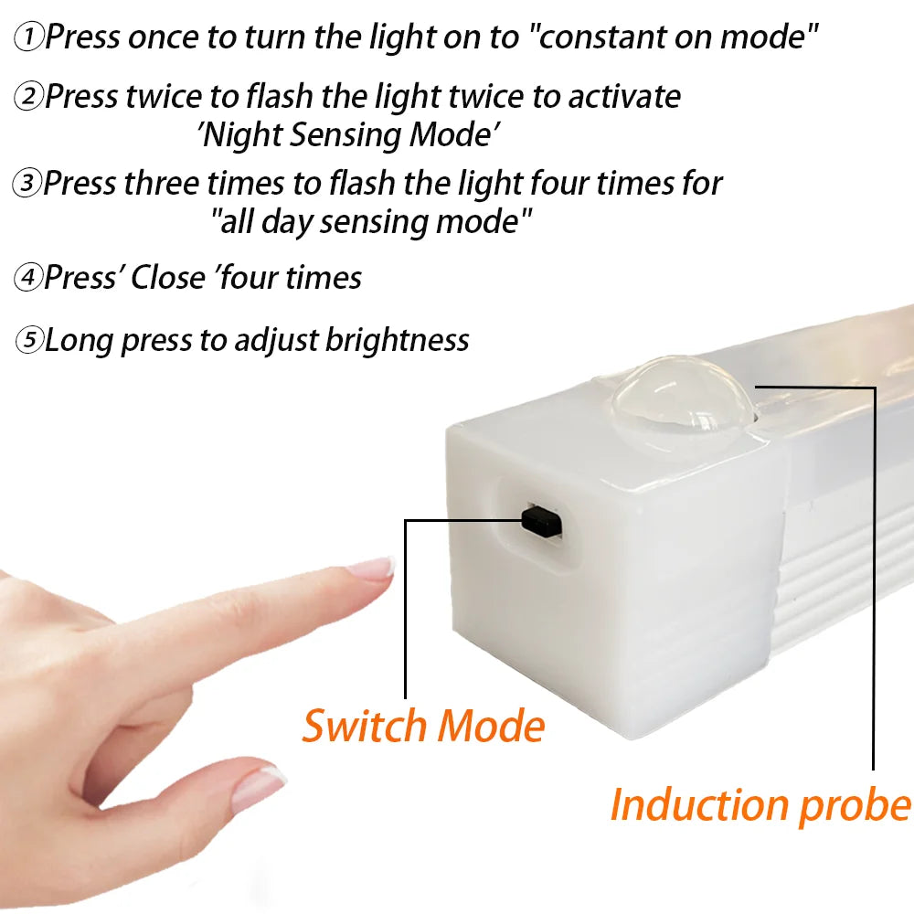 LED Motion Sensor Light Wireless Night Light